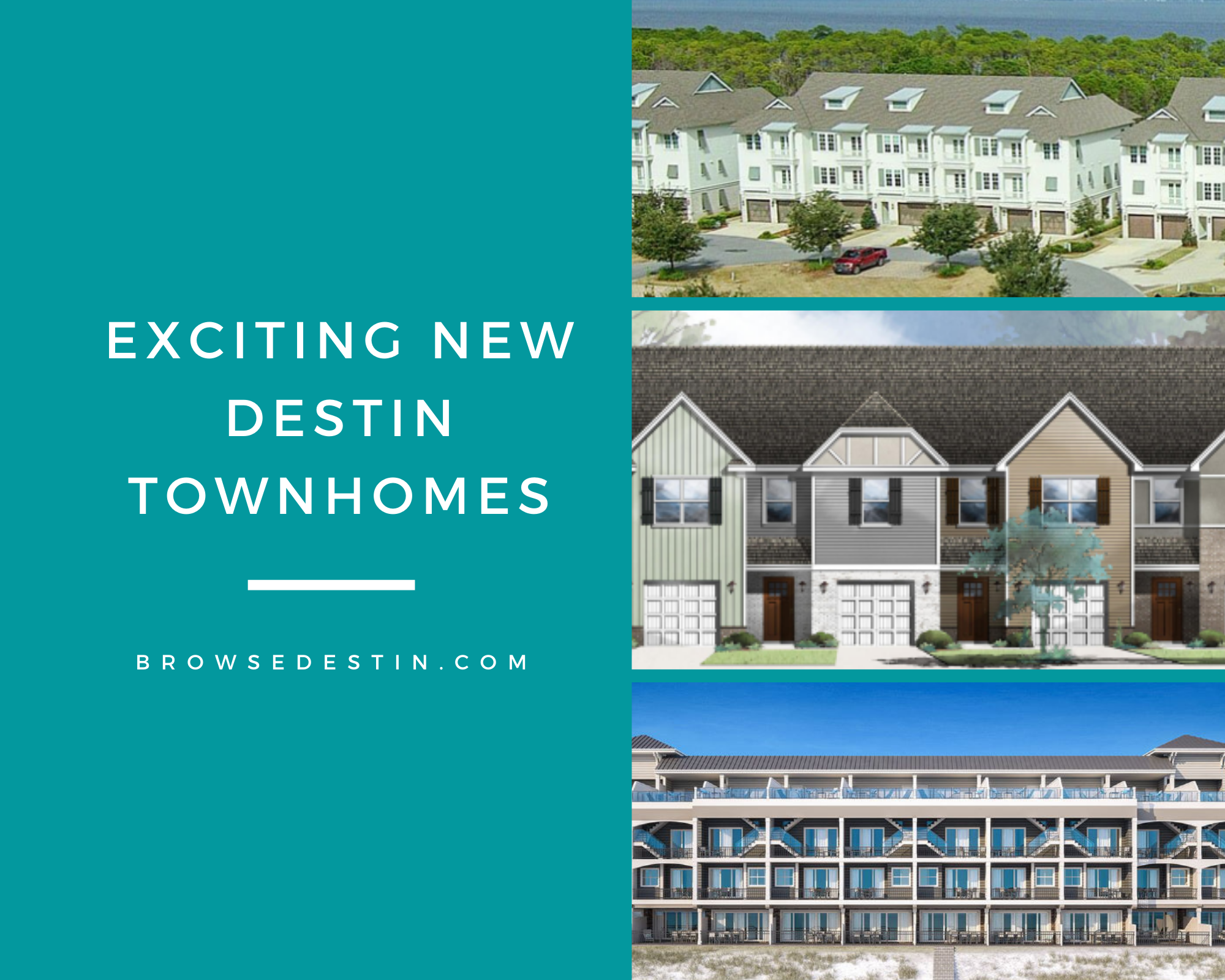 New townhomes in Destin, Florida