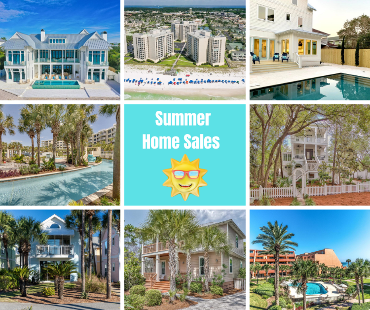 Summer solds for Destin Real Estate