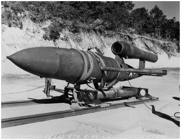 Image from Coffeen Nature Preserve of JB-2-missile