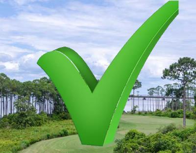 Destin golf community checklist