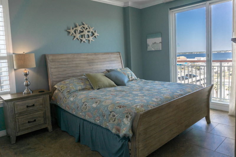 Bedroom in Beach Colony condo, Navarre, FL