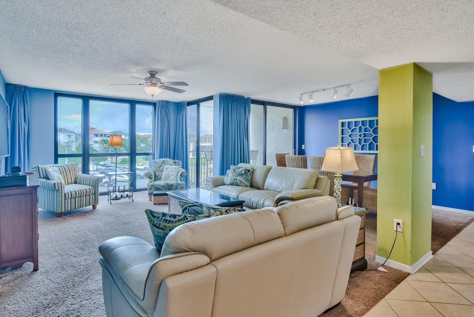 Gulfview from living room in Enclave condo, Destin, FL