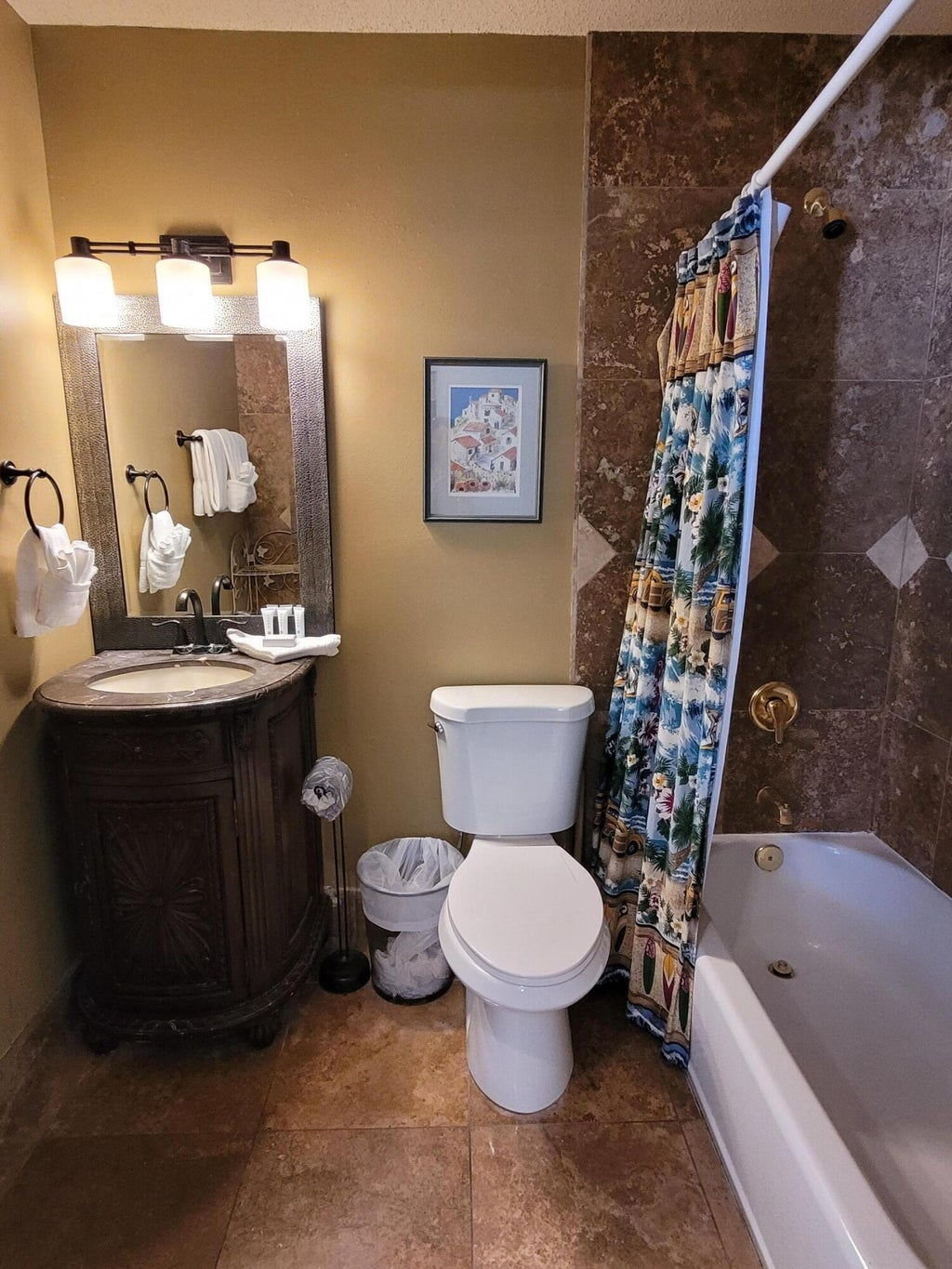 1st floor bathroom in Miramar Beach home