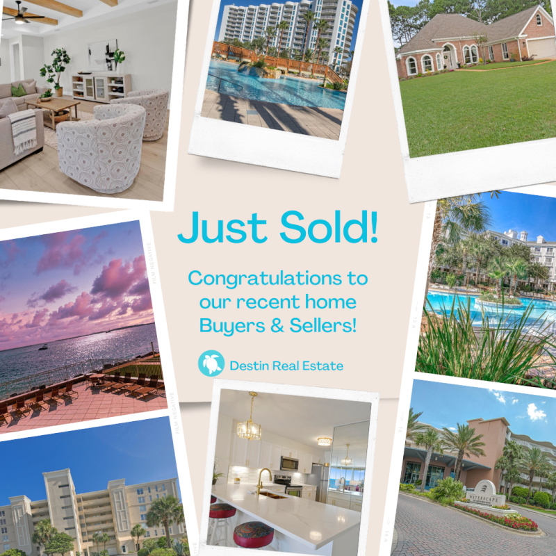 June home buyers from Destin Real Estate